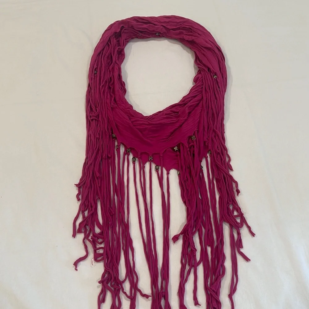Steve Madden fringe scarf